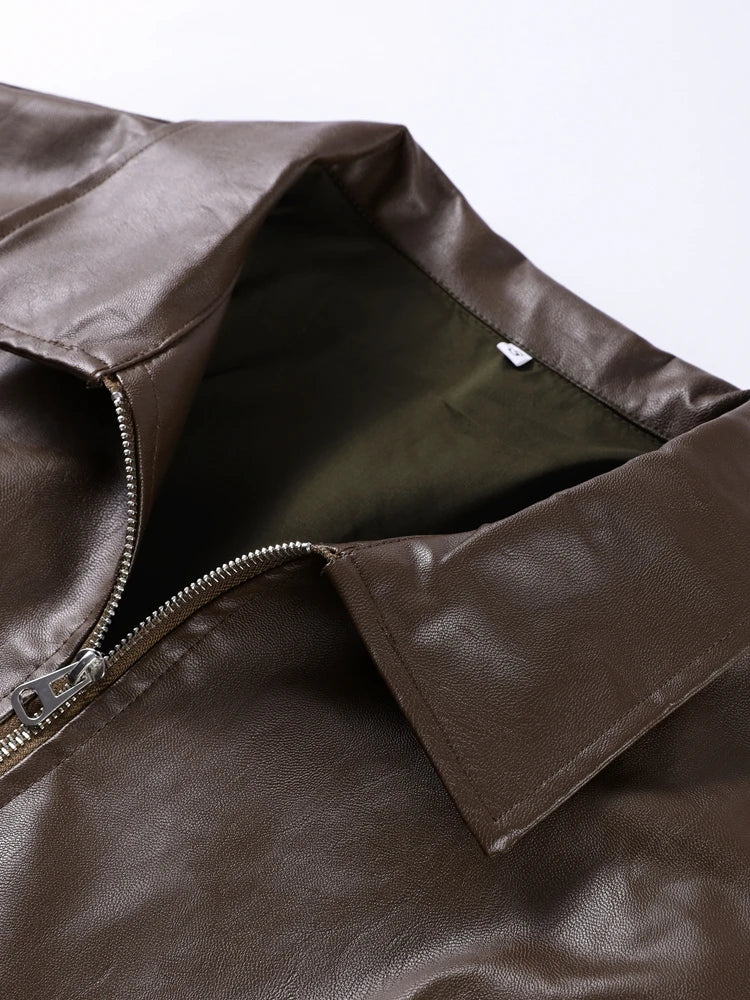 CASUAL LEATHER JACKET