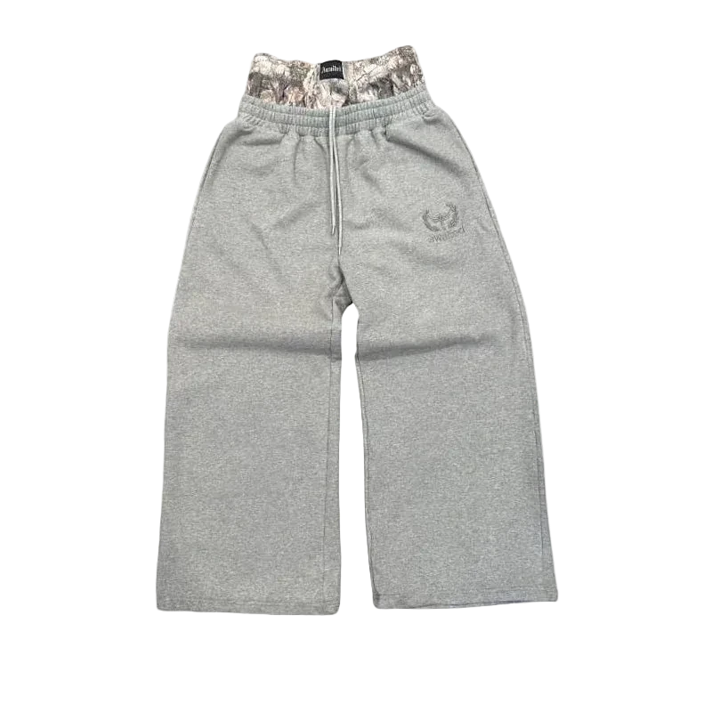 DOUBLE WAIST BAGGY JOGGER