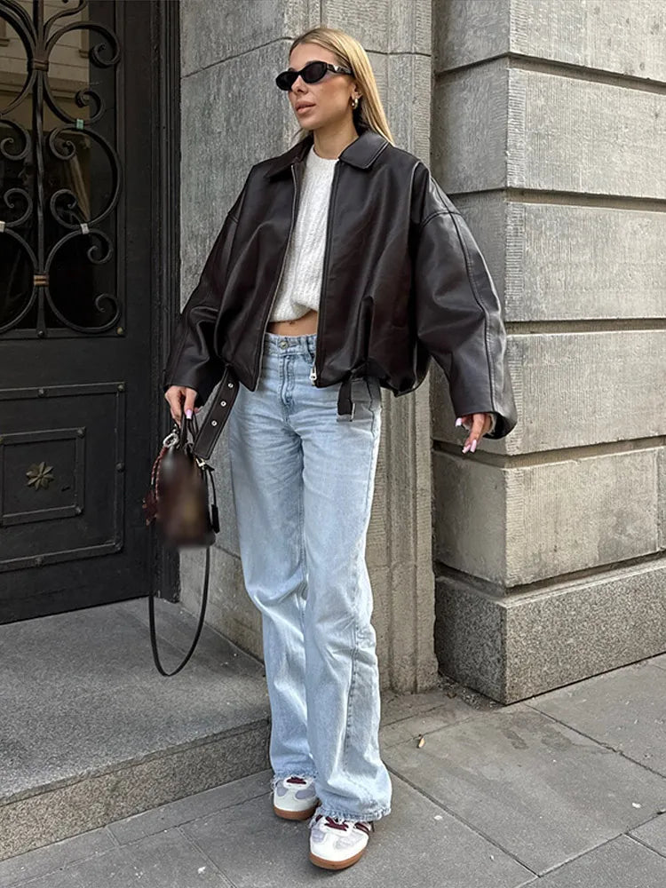 CASUAL LEATHER JACKET