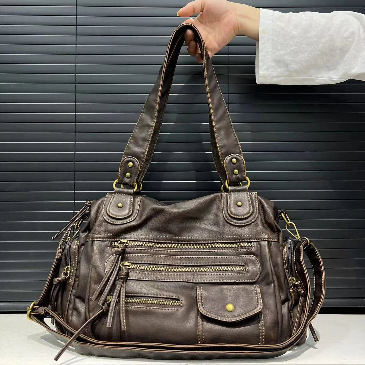 SR VINTAGE LEATHER BAG