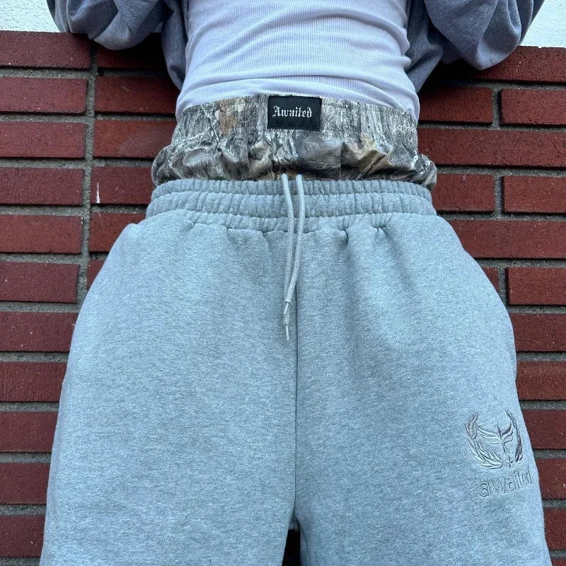DOUBLE WAIST BAGGY JOGGER