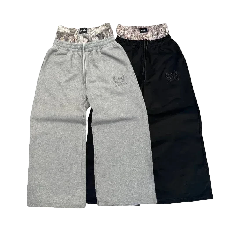 DOUBLE WAIST BAGGY JOGGER