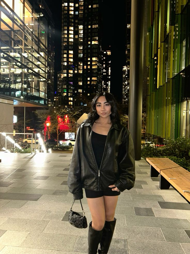 CASUAL LEATHER JACKET