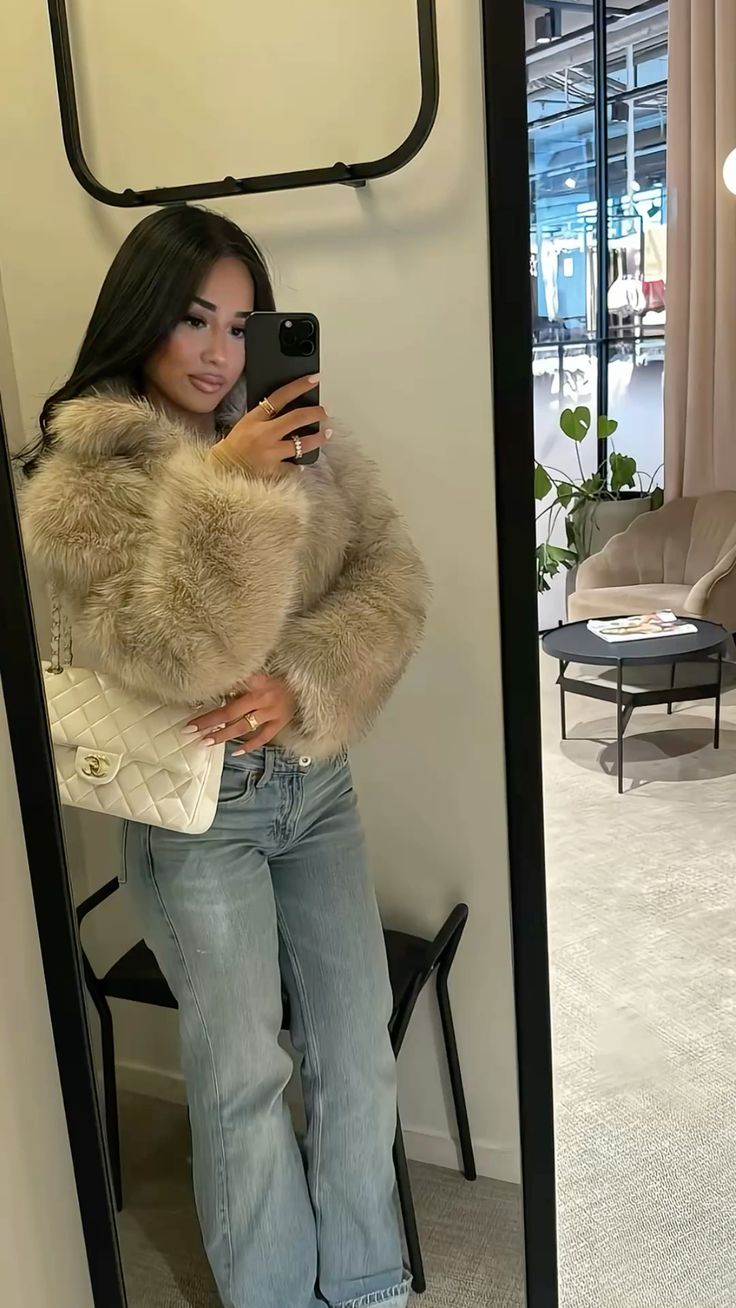 VIRAL FAUX FUR JACKET